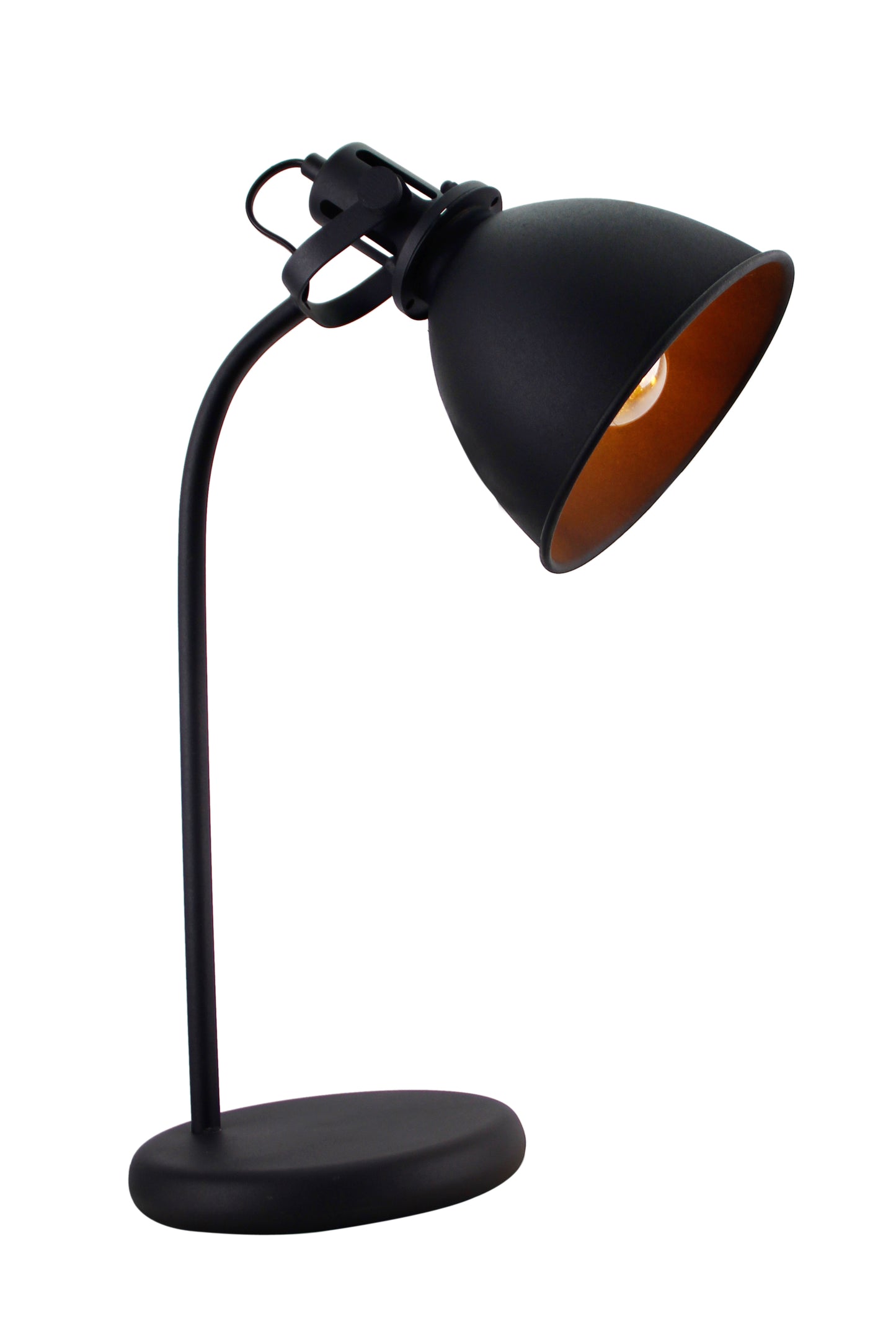 Various Black Steel Tafellamp – Industrieel Design – 46 cm – E27