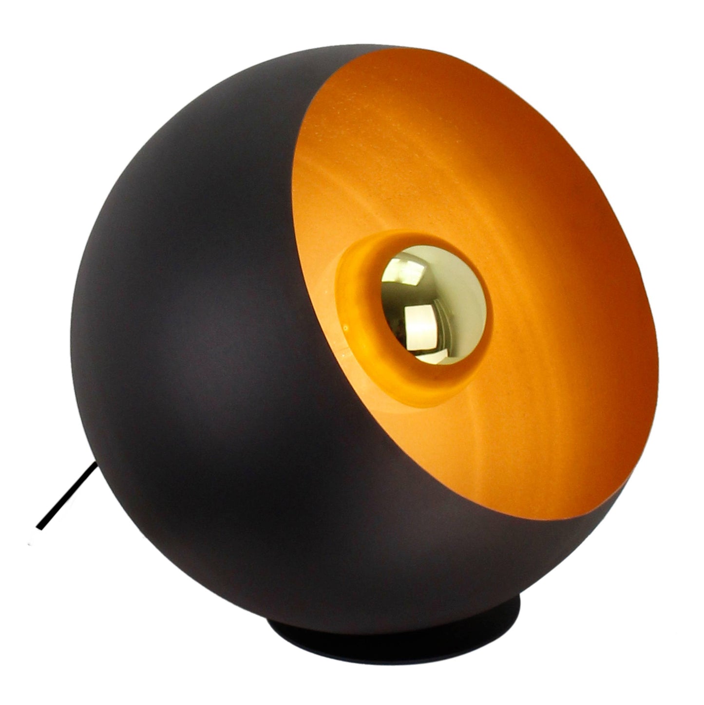Chericoni Occhio vloerlamp, Ø40 cm, zwart, 1 lichts met E27 fitting, een tijdloos en decoratief lichtstuk.