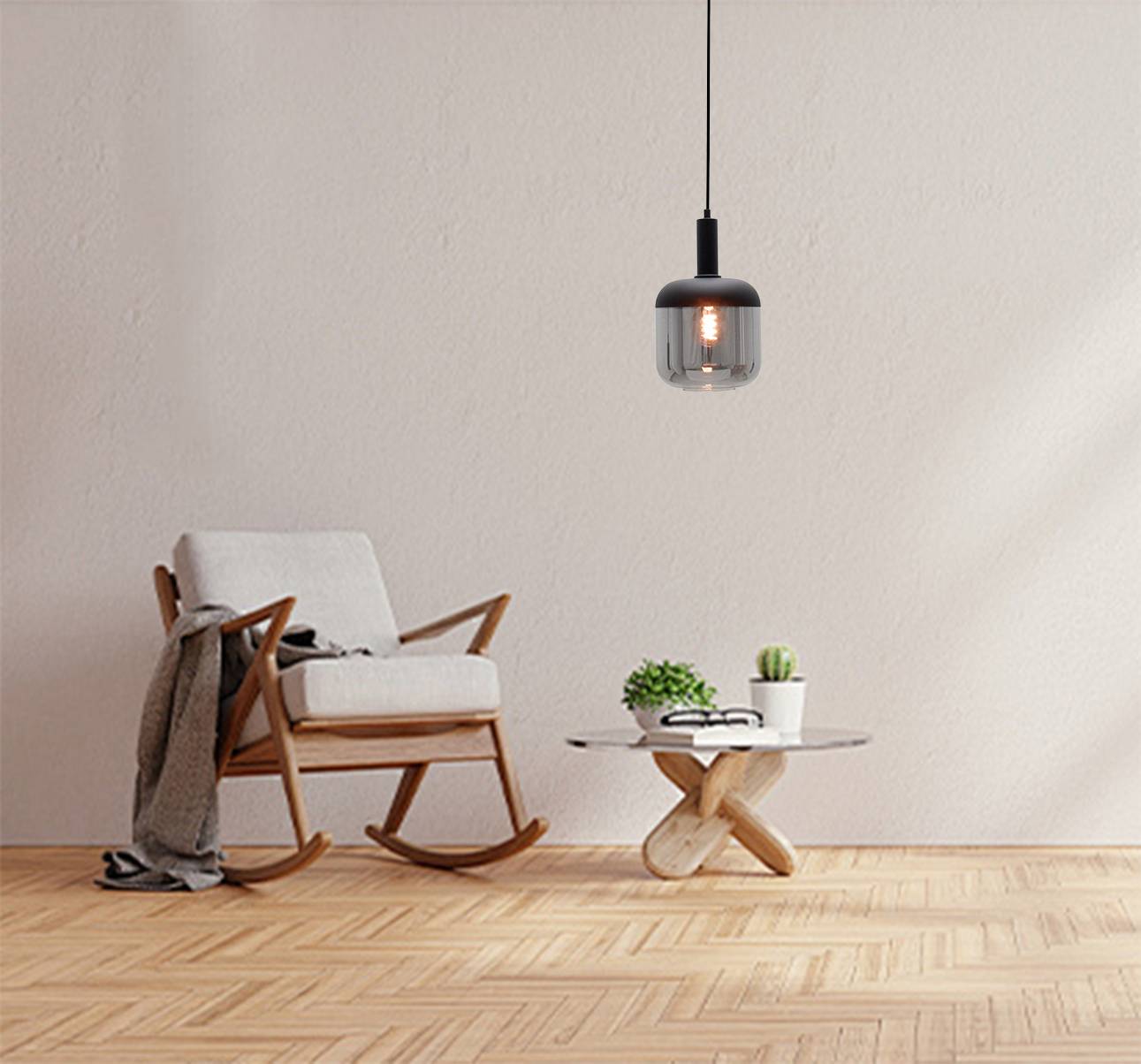 Mat glazen Chericoni Specchio Opaco Hanglamp Ø 21 cm, met een stijlvol 1 lichts ontwerp en E27 fitting.