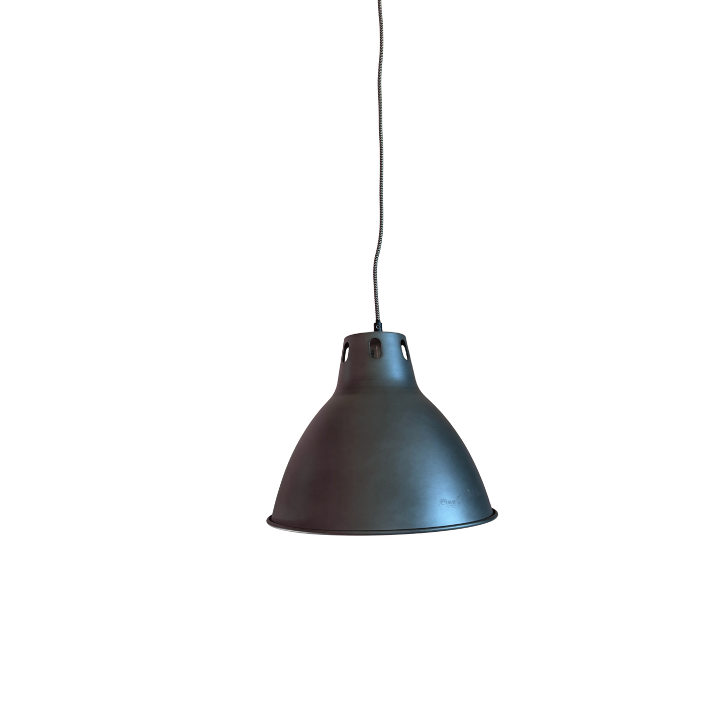 Chericoni Cucina hanglamp - 30cm - 1 lichts - Grijs - Burned steel