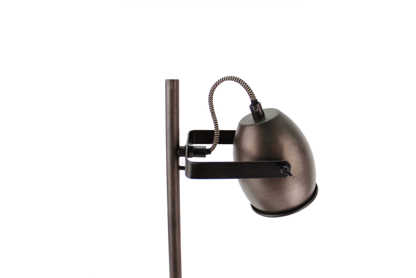 Zijaanzicht van de Chericoni Dolce tafellamp, met een Ø9 cm GU10 fitting en elegant design.