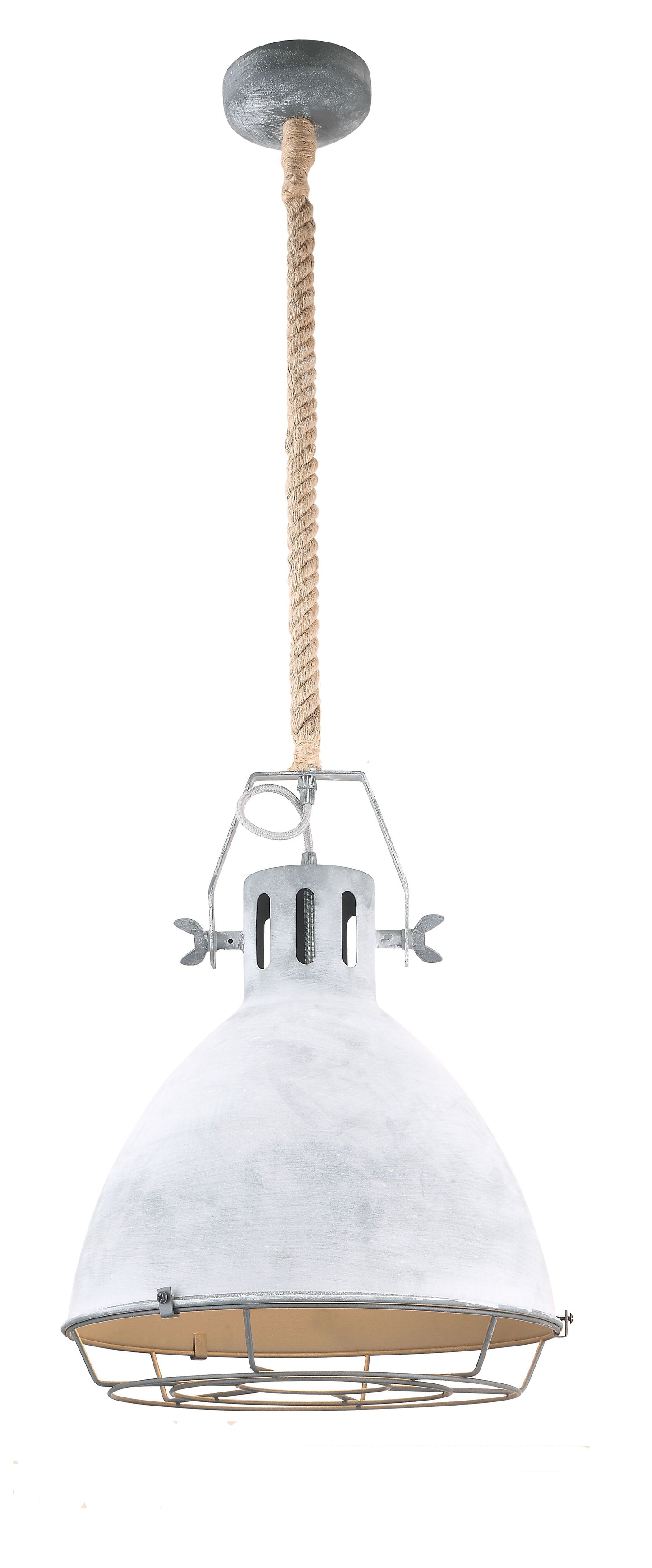 Chericoni Indurope Hanglamp - Grijs - 1 lichts - 40 cm