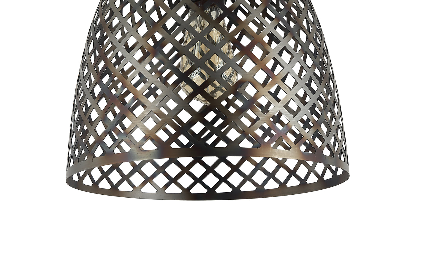 Chericoni Pavia hanglamp 1 licht Ø 30 cm, zwart, close-up van de lamp met focus op het elegante ontwerp en de afwerking.