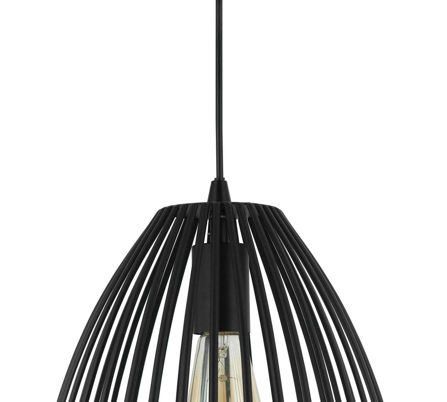 Rho hanglamp van Chericoni, Ø26,5 cm, in zwart met E27 fitting, ideaal voor een stijlvolle verlichting.