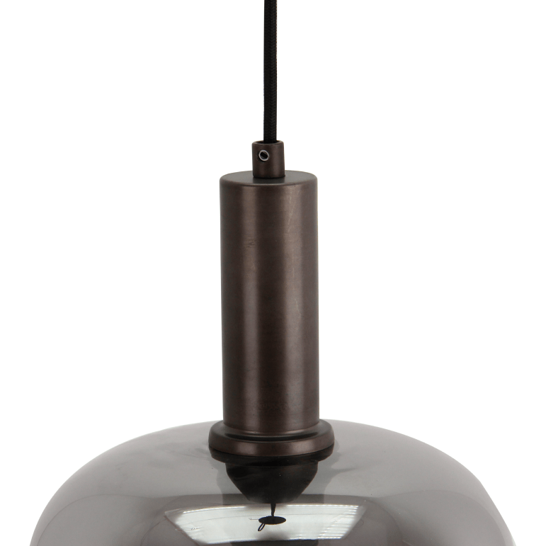 Luxe glazen hanglamp Chericoni Specchio Ø 22 cm, met E27 fitting en een tijdloos design voor elk interieur.