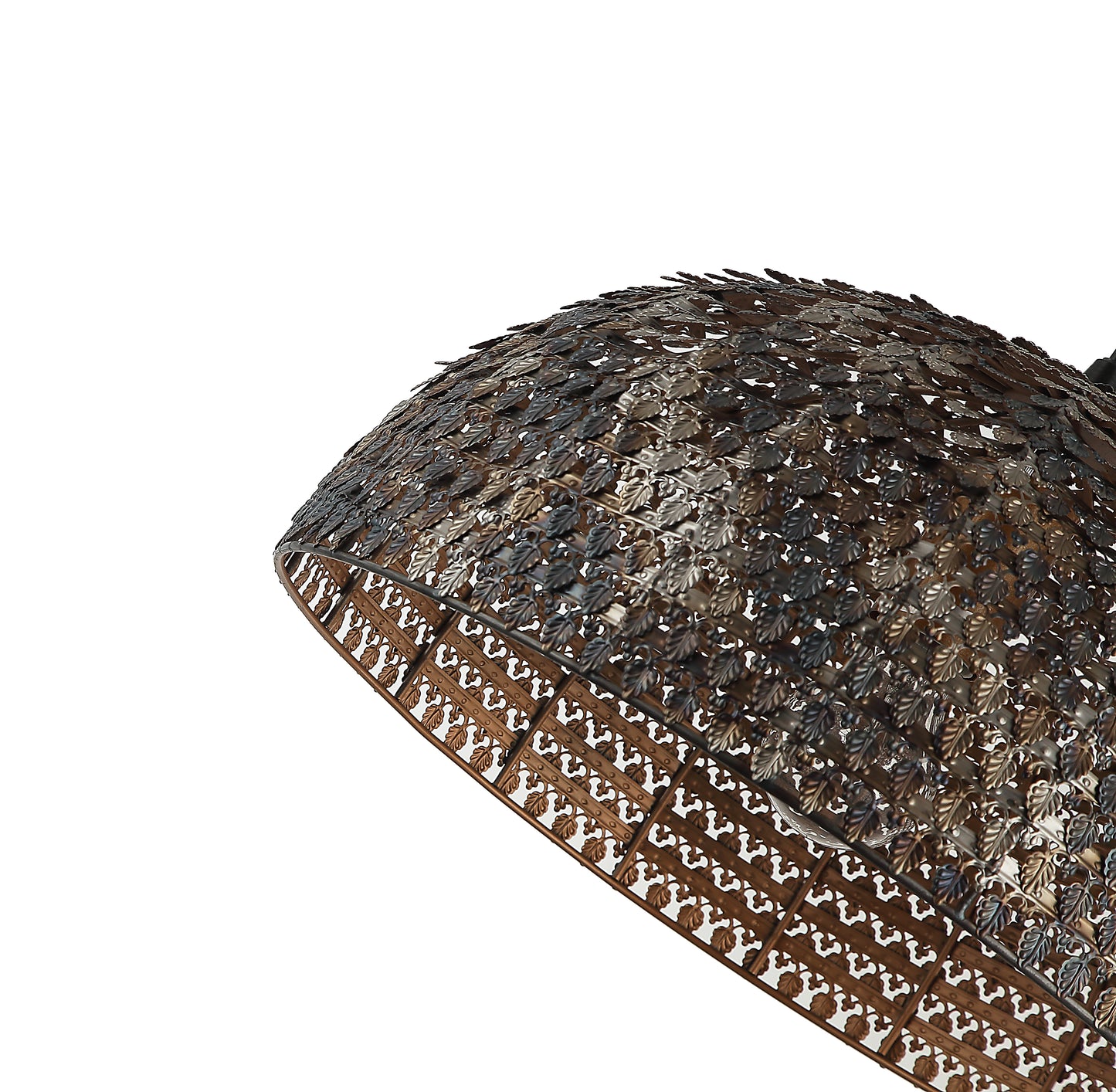 Zwarte Chericoni Bilancia hanglamp met één lichtpunt, Ø40cm, gemaakt van robuust ijzer en metaal voor een industriële look.