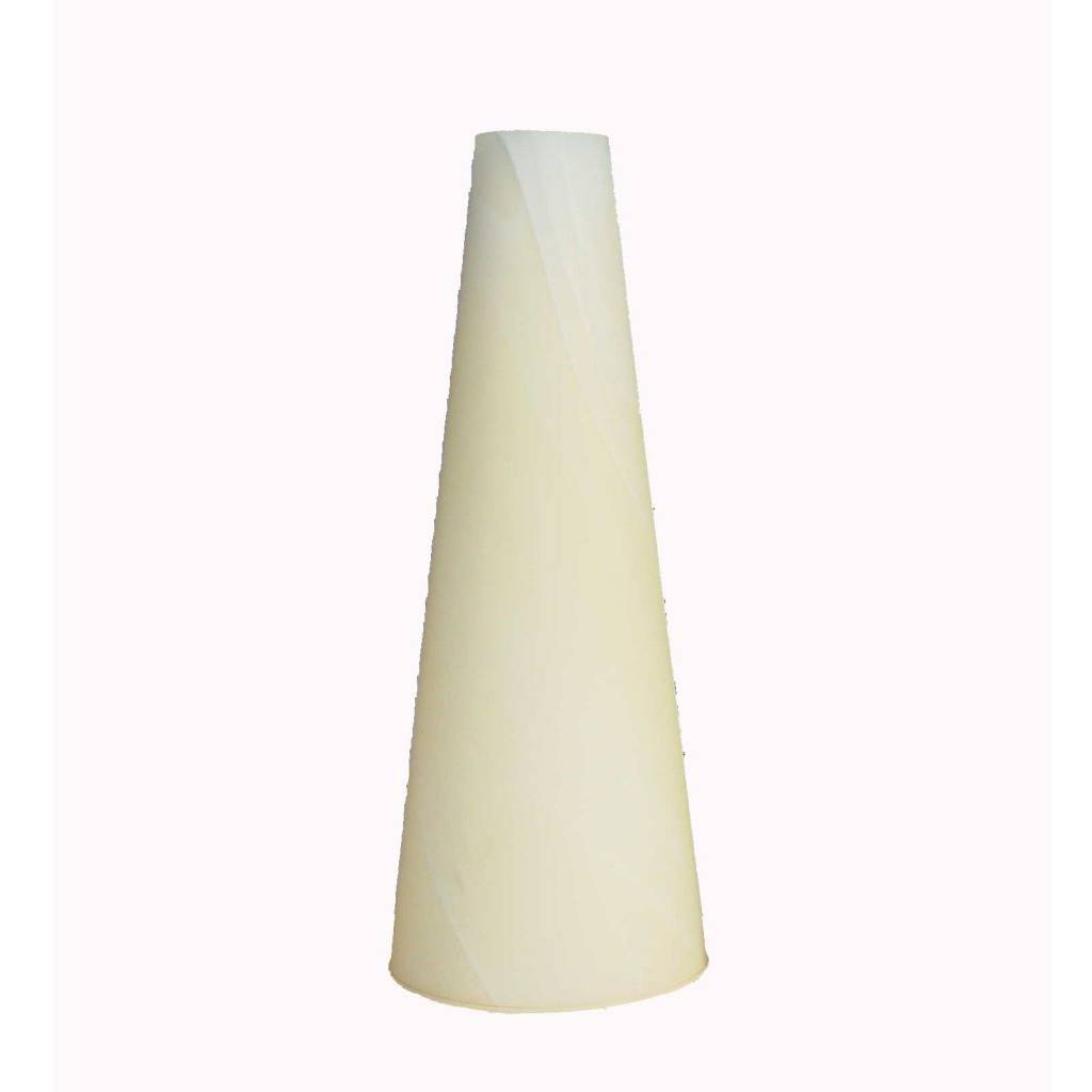 Vervangingsglas voor de lampenserie Kim in champagnekleur.