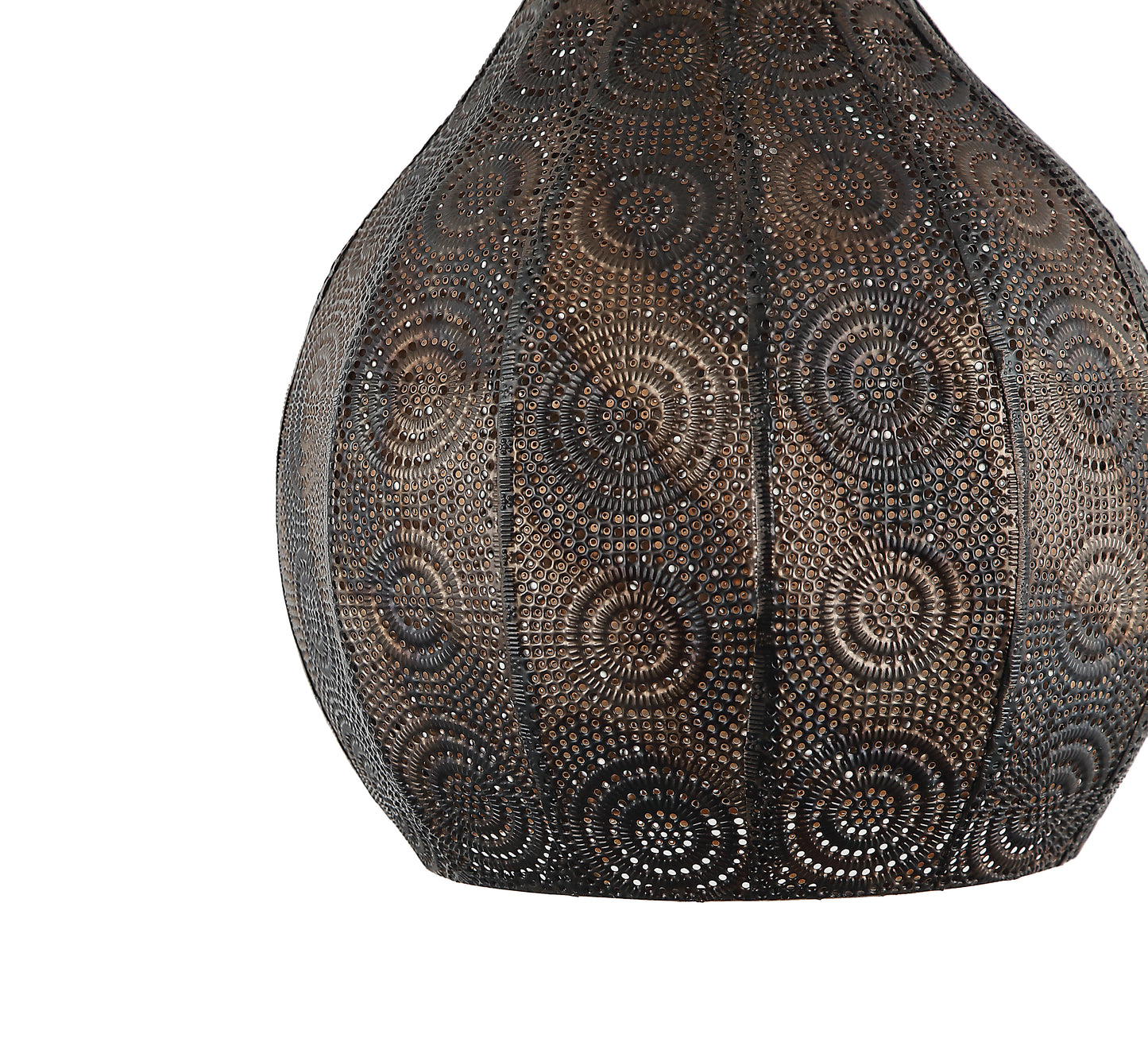 Moderne Chericoni Rolo hanglamp, zwart design, Ø25 cm, met E27 fitting, ideaal voor een eigentijdse uitstraling in je huis.