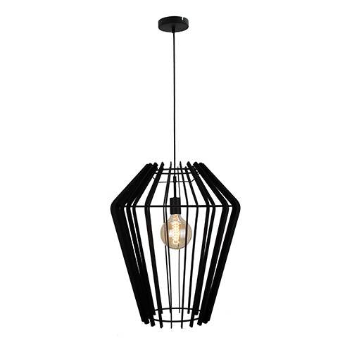 Tavola hanglamp van Chericoni, zwart, 1 lichts, Ø50 cm, met een elegant en eigentijds ontwerp.