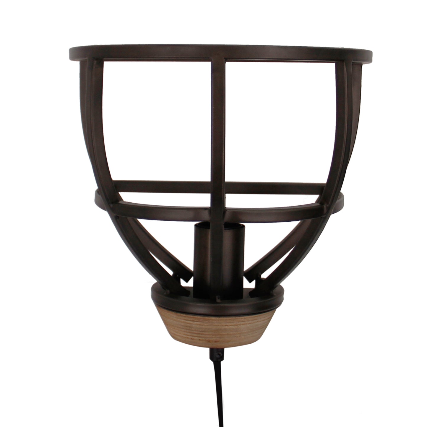 Chericoni Aperto wandlamp in zwart met E27 fitting en Ø25 cm. Strak ontwerp, perfect voor elke ruimte in huis