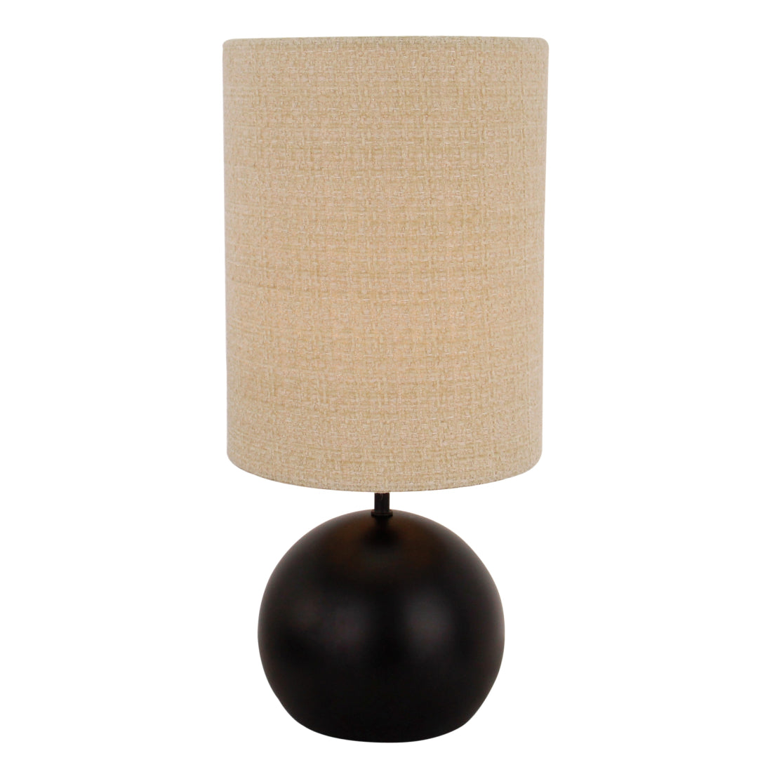 Chericoni Porto Tafellamp – 1 lichts – Ø18 cm – Zwart/Khaki - Japandi Stijl