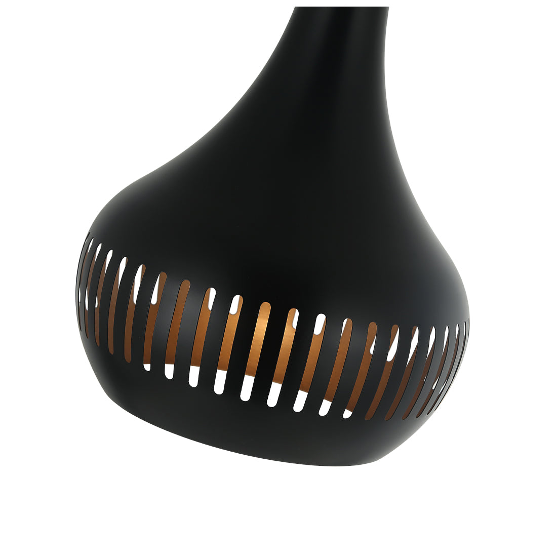 De Various Canna hanglamp in zwart heeft een Ø25 cm kap. Een moderne, stijlvolle hanglamp die een eigentijdse uitstraling biedt voor elk interieur.