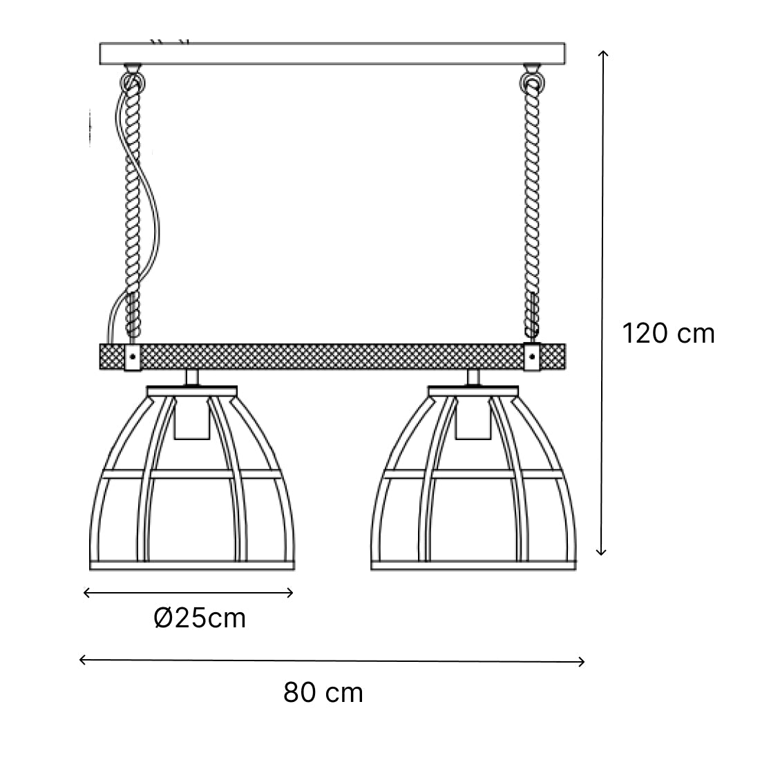 De Various Frame hanglamp in zwart heeft een Ø25 cm kap. Een moderne, stijlvolle hanglamp die een eigentijdse uitstraling biedt voor elk interieur.
