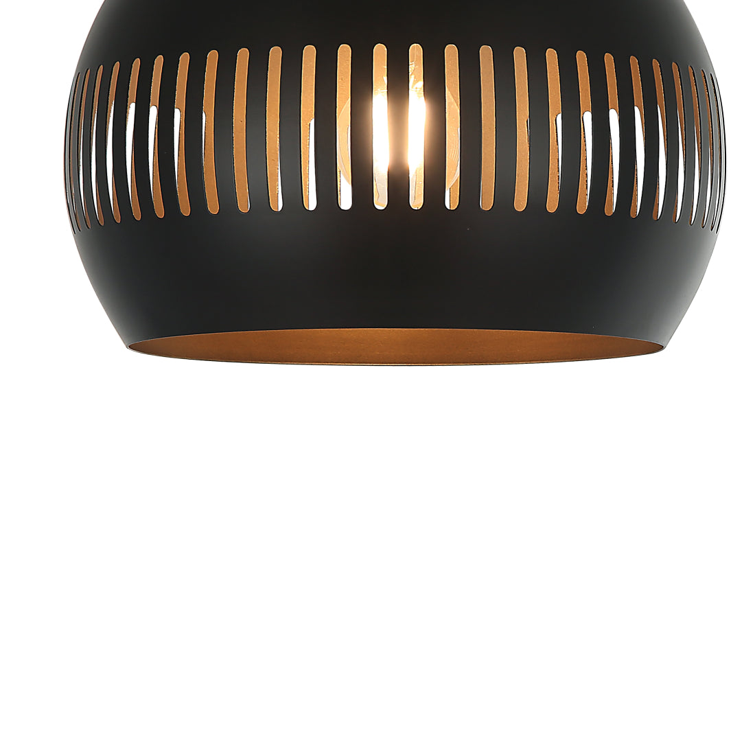 De Various Globo hanglamp in zwart met Ø30 cm per kap. Een moderne, stijlvolle tafellamp die een eigentijdse uitstraling biedt voor elk interieur.