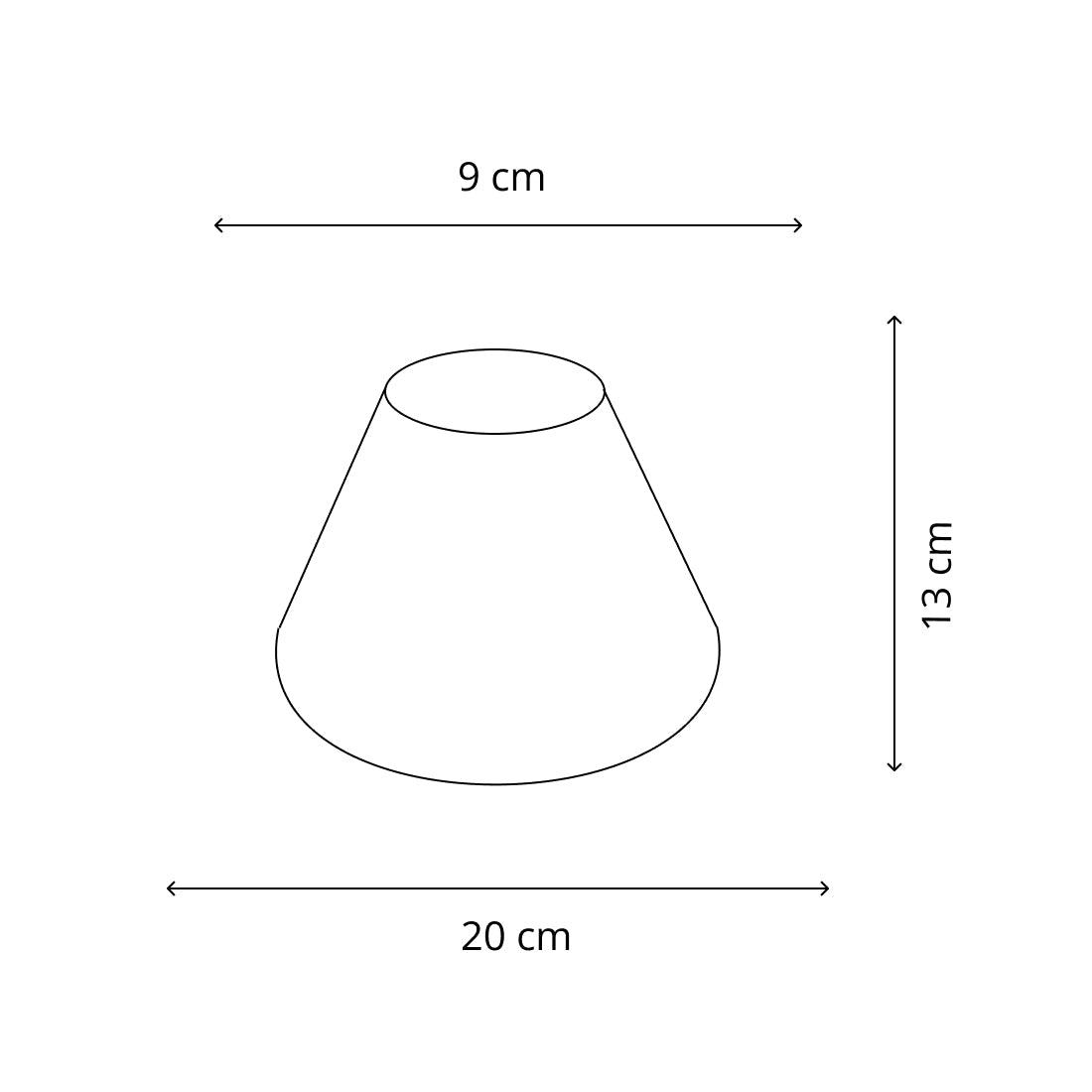De Various Rund lampenkap in wit heeft een diameter van 16 cm. Combineer met een lampenvoet die bij jouw interieur past!