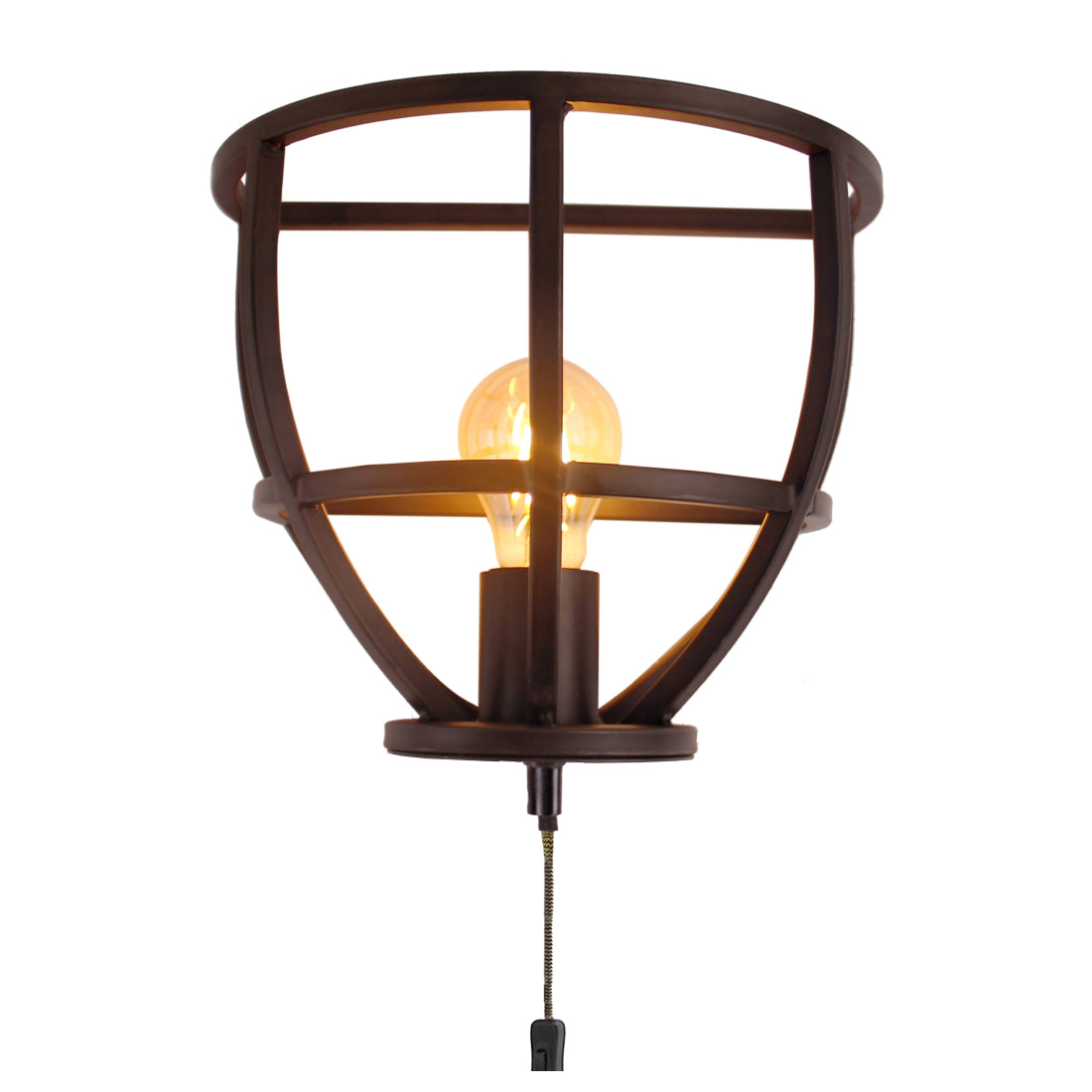Chericoni Aperto Wandlamp – Ø25 cm - Industrieel Design – Zwart – E27