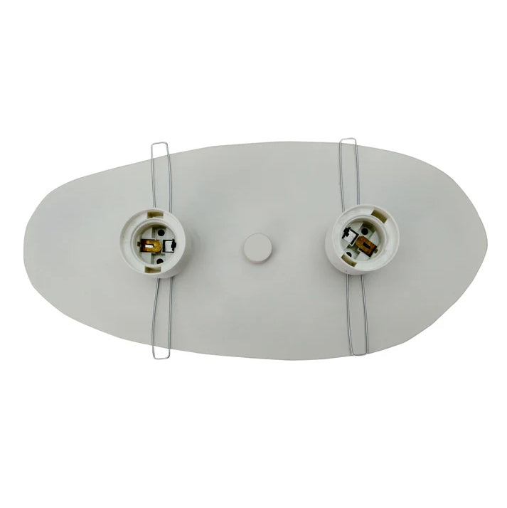 Chericoni Colorato Plafondlamp - 2 Lichts - Rood - IJzer & Metaal