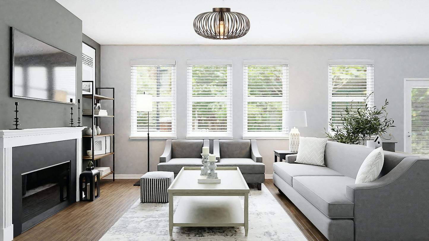 Chericoni Curvato plafondlamp brons, met een elegante en moderne uitstraling, geschikt voor sfeervolle verlichting in diverse interieurs.