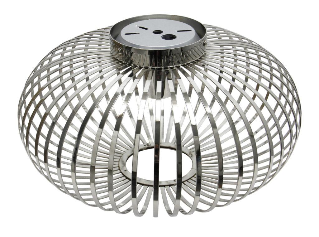 Chericoni Curvato plafondlamp chroom, stijlvolle lamp met E27 fitting, modern design, ideaal voor diverse interieurstijlen.