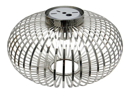 Chericoni Curvato plafondlamp chroom, stijlvolle lamp met E27 fitting, modern design, ideaal voor diverse interieurstijlen.
