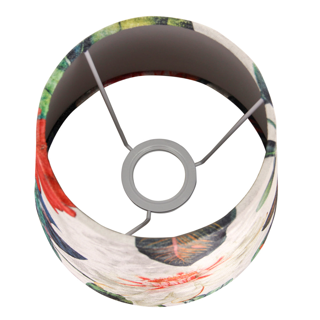 Various Malaga Tafellamp - 1 lichts - Ø20 cm - Botanisch - Fluweel