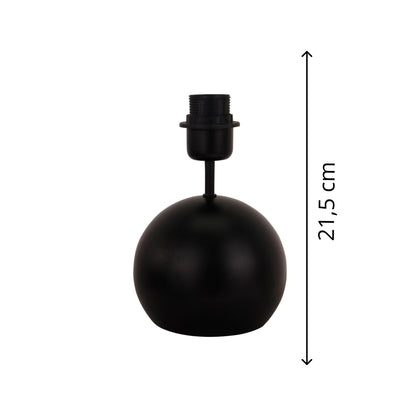 Various Malaga Tafellamp - 1 lichts - Ø20 cm - Botanisch - Fluweel