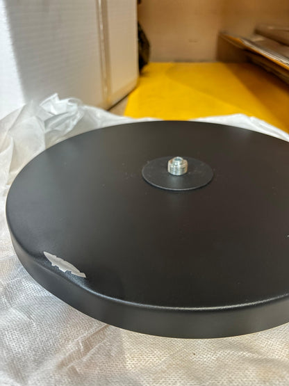 Tweedekans Artikel - Chericoni Tavola Vloerlamp – 1 lichts – Ø30 cm – E27 – Zwart