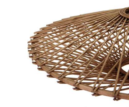 Ruime Chericoni Nature Capello hanglamp, Ø50 cm, natuurdesign, 1 lichtpunt, voor sfeervol licht.