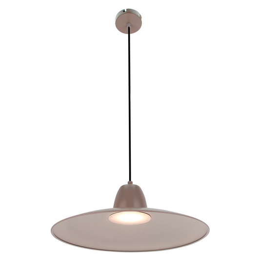 Chericoni Mantua hanglamp – taupe en cream – Ø48 cm – modern design