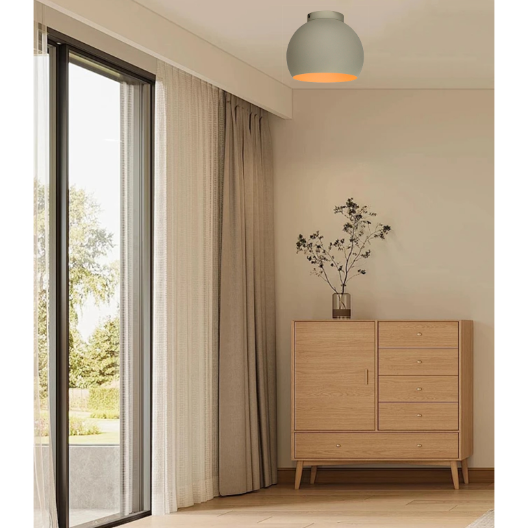 Tweedekans artikel - Chericoni Occhio Plafondlamp - 1 Lichts - Ice green - Ø 25 cm