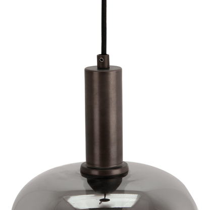 Luxe glazen hanglamp Chericoni Specchio Ø 22 cm, met E27 fitting en een tijdloos design voor elk interieur.
