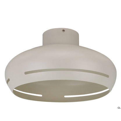 Moderne plafondlamp Chericoni Striscia Ø 35 cm, met E27 fitting en crèmekleurig design voor een sfeervol interieur.