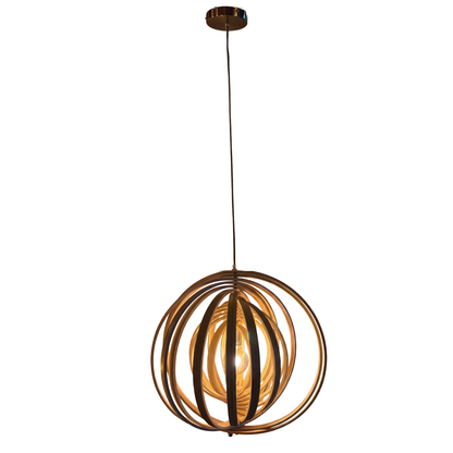 Natuurlijke hanglamp in modern design, perfect voor boven de eettafel. Een sfeervolle toevoeging aan elk interieur.