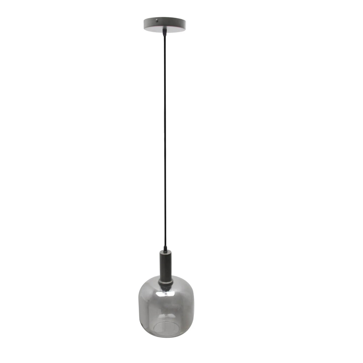Hanglamp Chericoni Specchio Ø 21 cm, 1 lichts, met E27 fitting en een verfijnd glazen ontwerp.