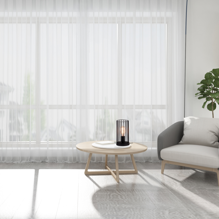 Chericoni Tavola tafellamp in zwart, 1 lichts met E27 fitting, Ø15 cm, uitgevoerd in een compact en modern design.
