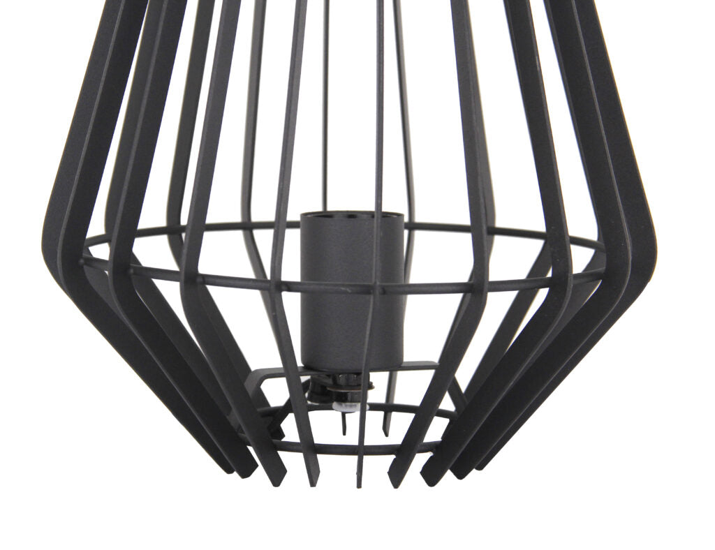 Chericoni Tavola tafellamp in zwart, met een ronde kap van Ø25 cm, geschikt voor één E27-lichtbron. Modern en stijlvol design.