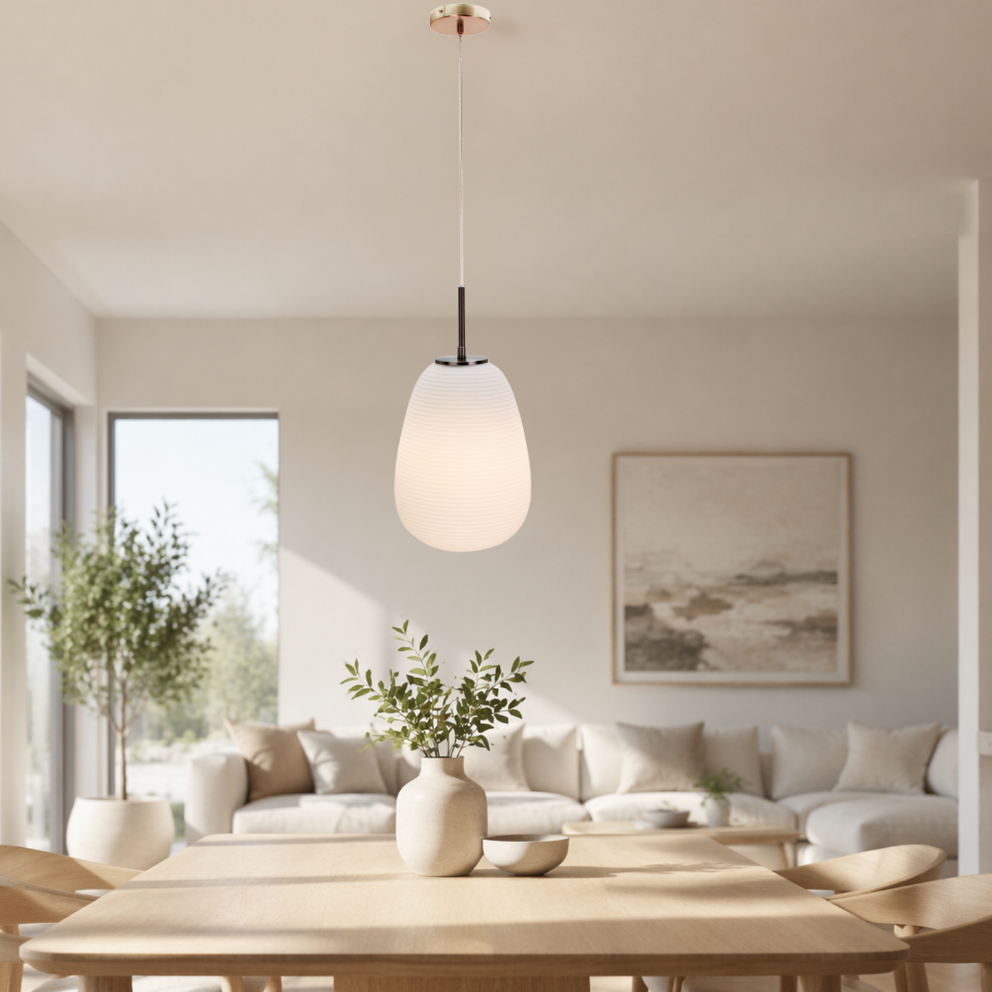 Chericoni Costola Hanglamp - 1 lichts - IJzer & Metaal - Italiaans Design - Nederlandse Fabrikant