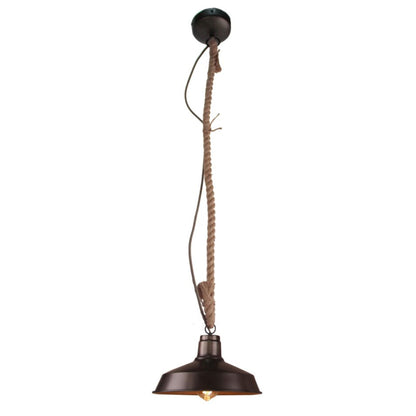 Volledige afbeelding van de Various Max 1-lichts hanglamp in zwart, inclusief snoer en kap, tegen een neutrale achtergrond.