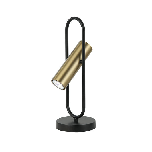 Chericoni Reggio Table lamp - 1 light - Ø15cm - GU10 - Black / Gold