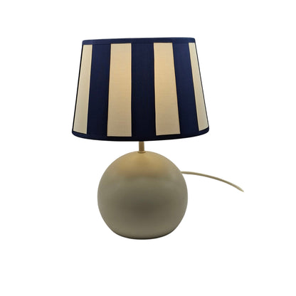 Various Balken Tafellamp - 1 lichts - 22 cm - Blauw & Creme