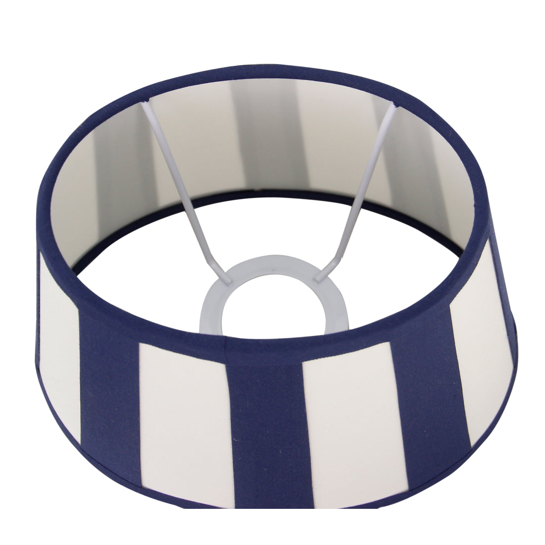 Various Balken Tafellamp - 1 lichts - 22 cm - Blauw & Creme