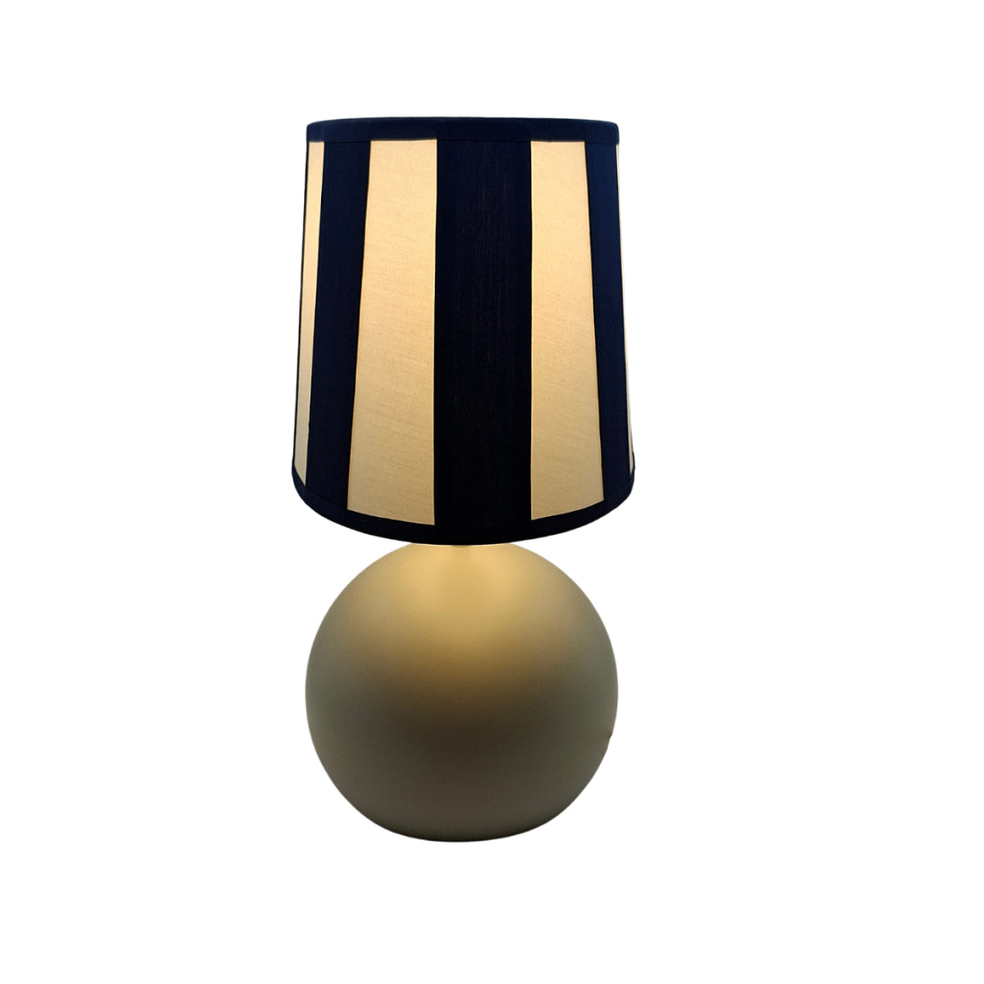Various Balken Tafellamp - 1 lichts - 22 cm - Blauw & Creme