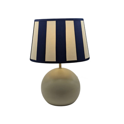 Various Balken Tafellamp - 1 lichts - 22 cm - Blauw & Creme