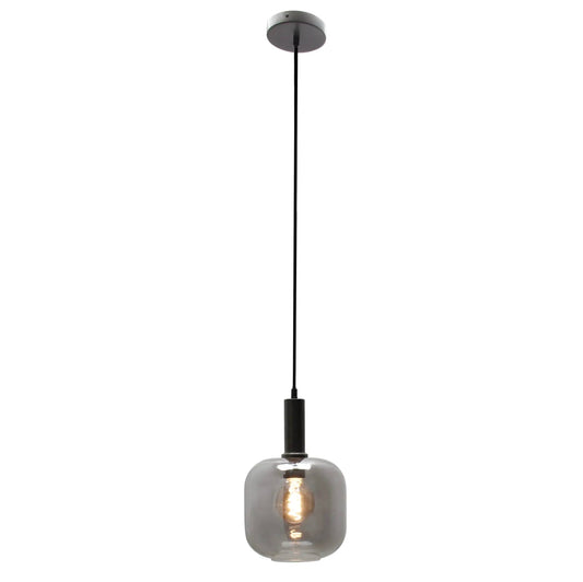 Chericoni Specchio Hanglamp Ø 21 cm, 1 lichts met E27 fitting, uitgevoerd in een elegant glazen design.