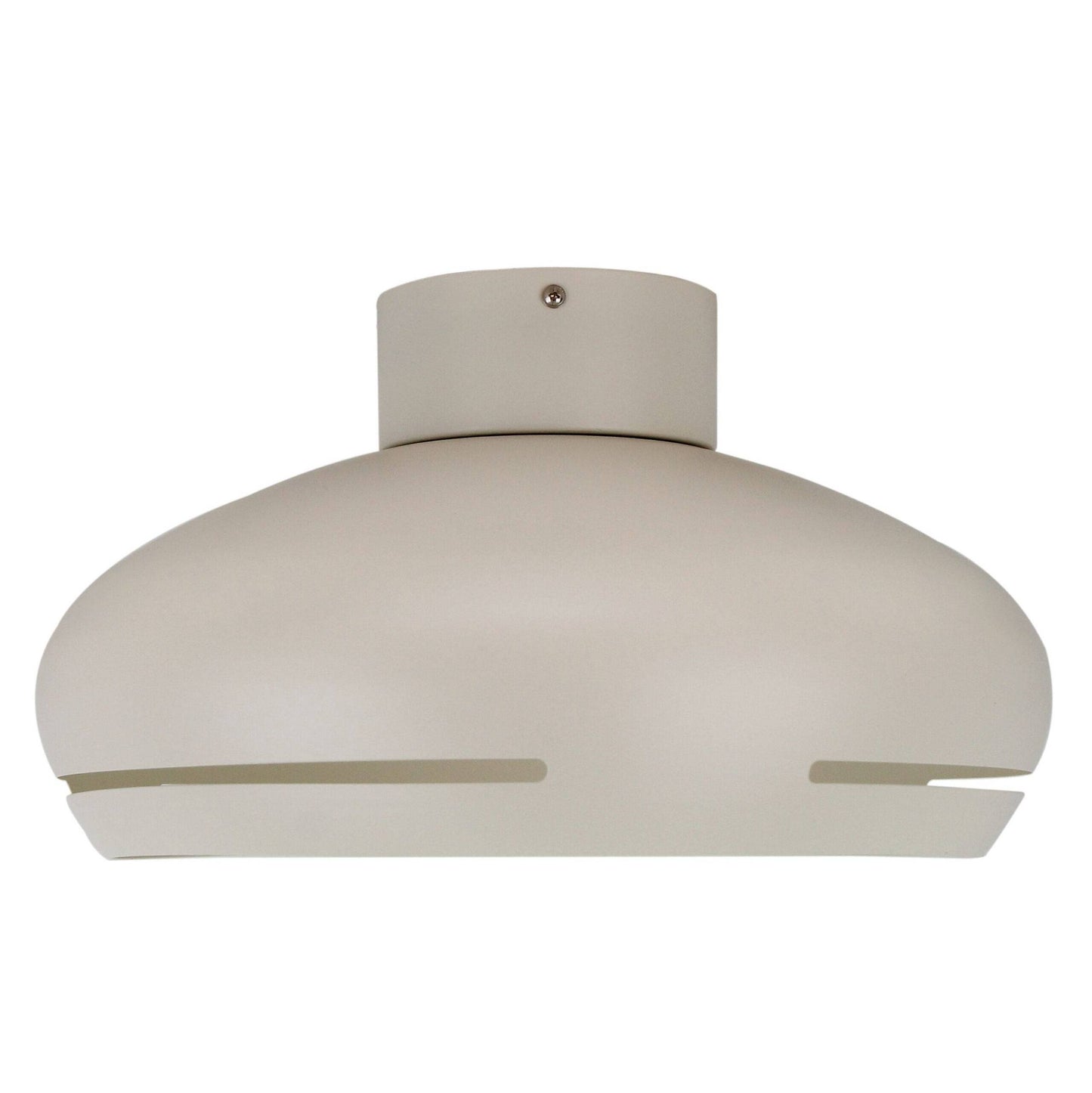 Chericoni Striscia plafondlamp, 1 lichts E27 fitting, Ø 35 cm, met een stijlvolle crèmekleurige afwerking.