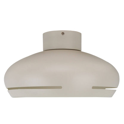 Chericoni Striscia plafondlamp, 1 lichts E27 fitting, Ø 35 cm, met een stijlvolle crèmekleurige afwerking.