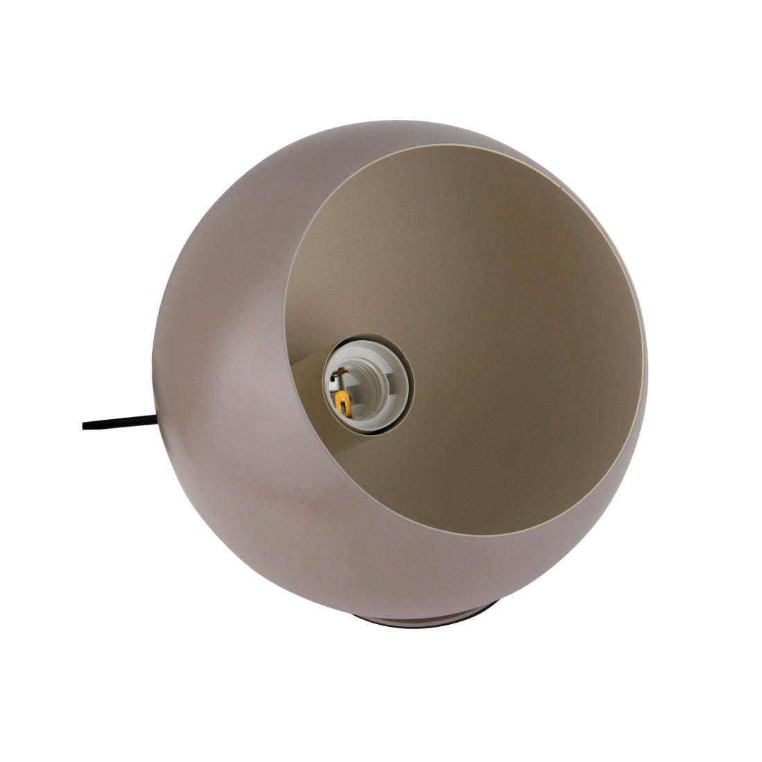 De taupe Sfera tafellamp voegt een warme, moderne touch toe aan uw interieur. Perfect voor sfeervolle avonden thuis.