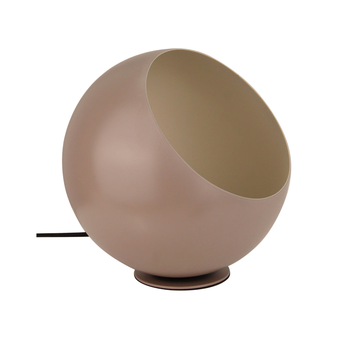 Deze taupe Sfera tafellamp heeft een modern ontwerp en voegt warmte toe aan elke ruimte. Perfect voor sfeervolle avonden.