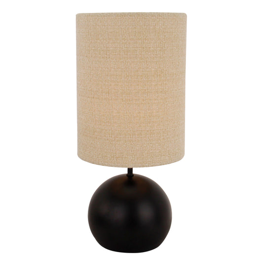 Chericoni Porto Tafellamp – 1 lichts – Ø18 cm – Zwart/Khaki - Japandi Stijl