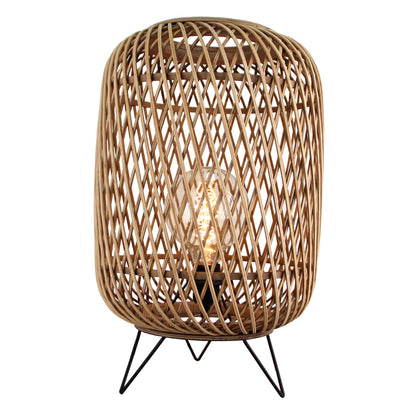 De Various Woven Cross Tafellamp (Ø32 cm) is een uniek en natuurlijk ontwerp van bamboe met FSC-keurmerk. Combineer met hanglampen en tafellampen uit dezelfde serie. Ontdek hem nu!